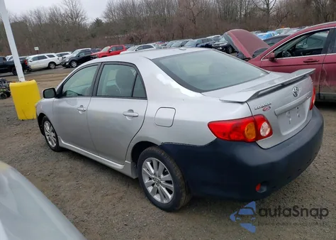 2009 Toyota Corolla Base z USA, uszkodzony, nr VIN 2T1BU40E19C146149